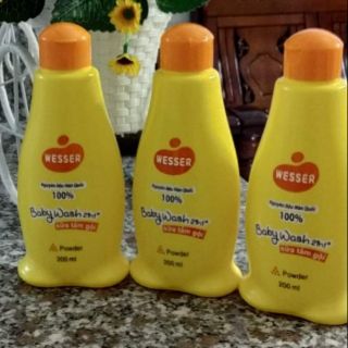 Combo Sữa tắm gội trẻ em Wesser 200ml