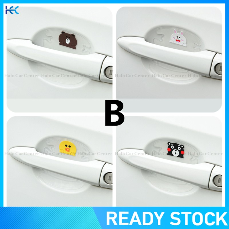 Miếng dán chống trầy xước bảo vệ cho tay nắm cửa xe hơi