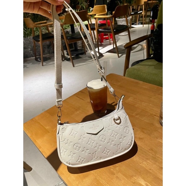 Túi Xách Nữ Kẹp Nách, Túi Đeo Vai Hoạ Tiết In Chìm Thời Trang