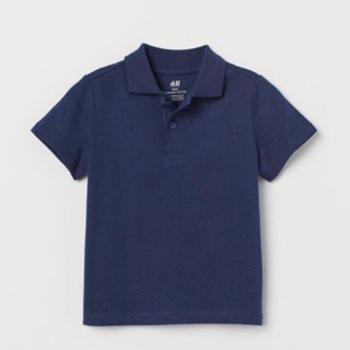 Áo Polo HM UK, Carter us authentic bé trai size 2/4 navy