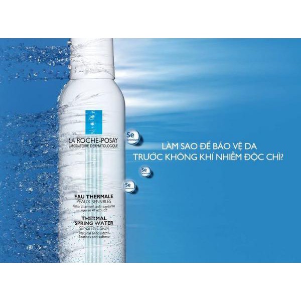 NƯỚC KHOÁNG LÀM DỊU VÀ BẢO VỆ DA LA ROCHE POSAY THERMAL SPRING WATER 300ML