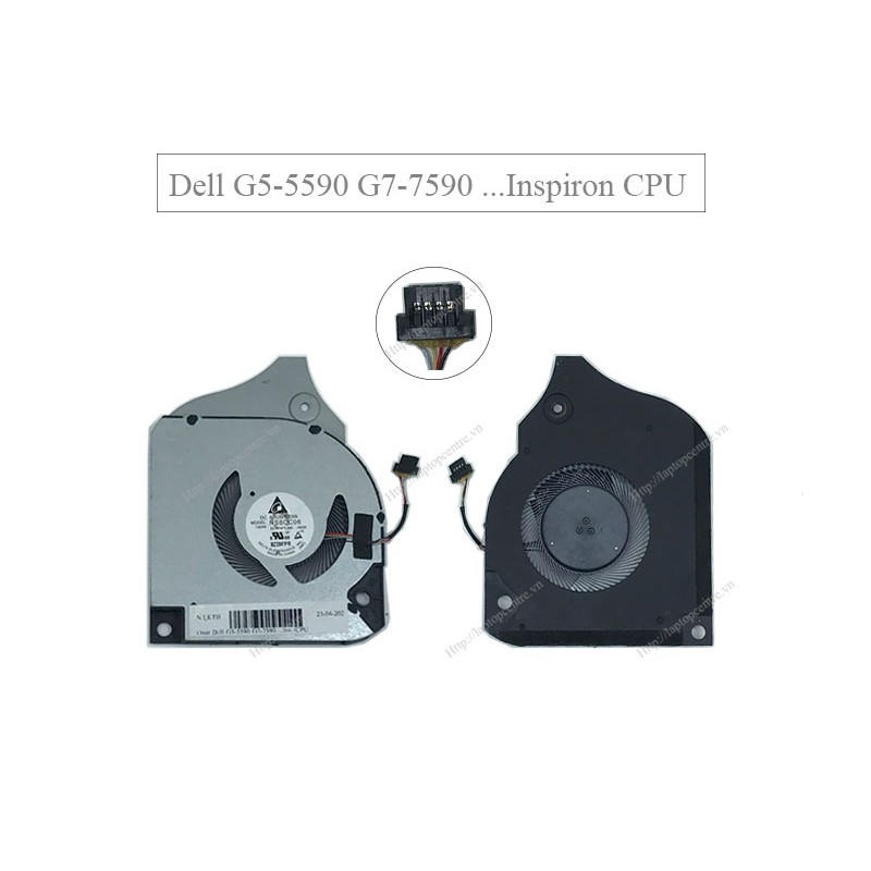 Quạt tản nhiệt laptop Dell G5-5590 G7-7590 …Ins CPU và GPU