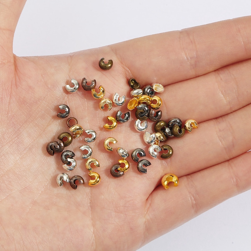 100 Hạt cườm kích thước 3/ 4/ 5mm dùng làm trang sức