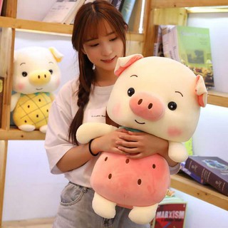 Gấu Bông Heo Trái Cây Cao 45cm TNB222 Đáng Yêu - Do_luu_niem