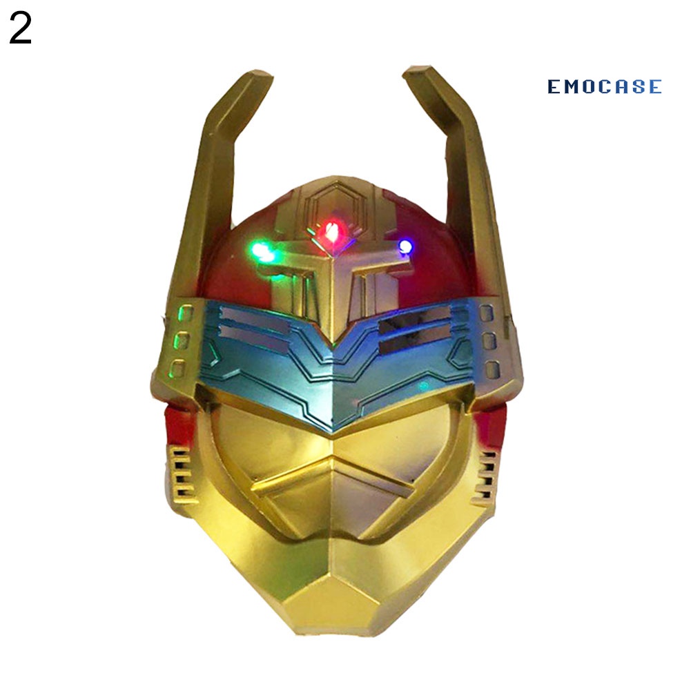 Mặt Nạ Hóa Trang Ultraman Có Đèn LED Độc Đáo Cho Bé