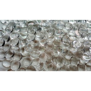 phụ kiện gạch thủy tinh size 18mm tròn 100c = 70k [ gạch thủy tinh 18mm ]