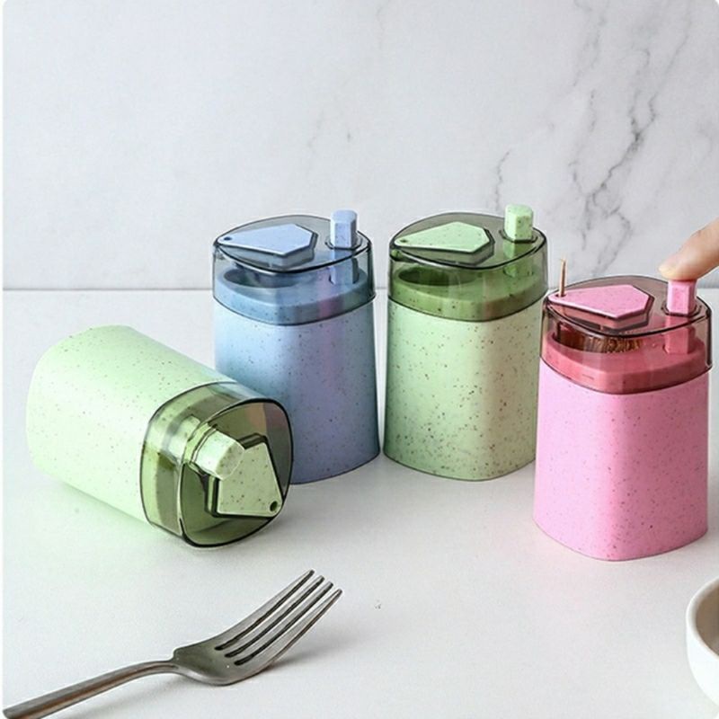 Hộp Đựng Tăm Lúa Mạch Cao Cấp