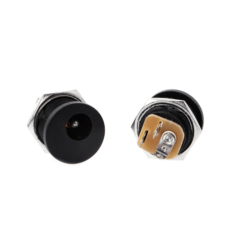 Set 5 Đầu Nối Nguồn Dc 5.5mm X 2.1mm + 5 Ốc Vít