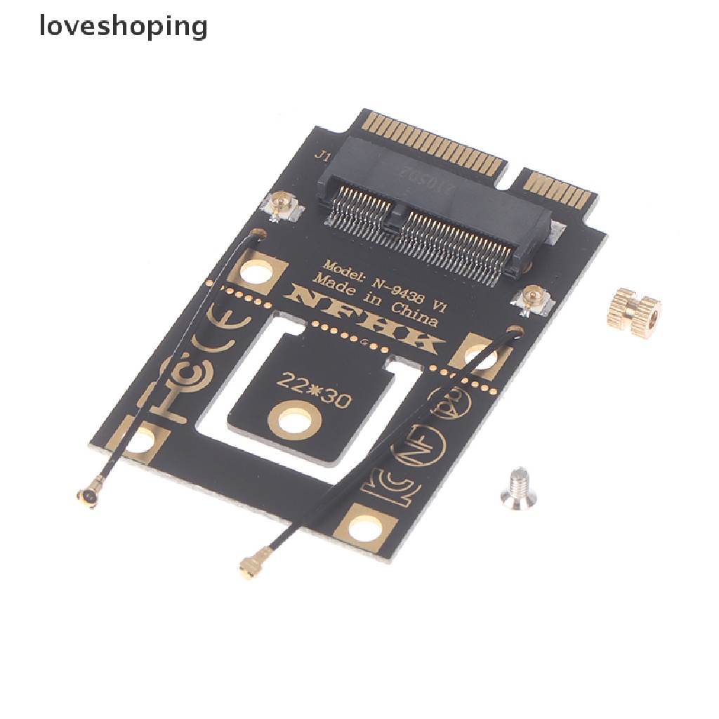 M.2 NGFF to Mini PCI-E  Adapter For M.2 Wifi Bluetooth Wireless Wlan Boutique