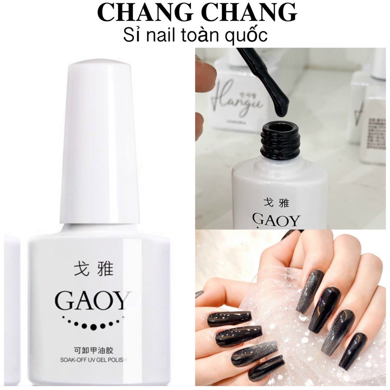 Sơn đen , sơn gel đen GaoY