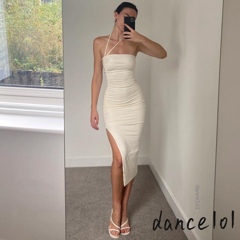 Đầm Midi Khiêu Vũ 1O1 Phối Dây Rút Thời Trang Dành Cho Nữ