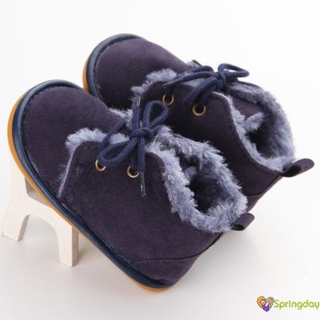 Boots Giữ Ấm Phối Lông Thú Cho Trẻ Sơ Sinh