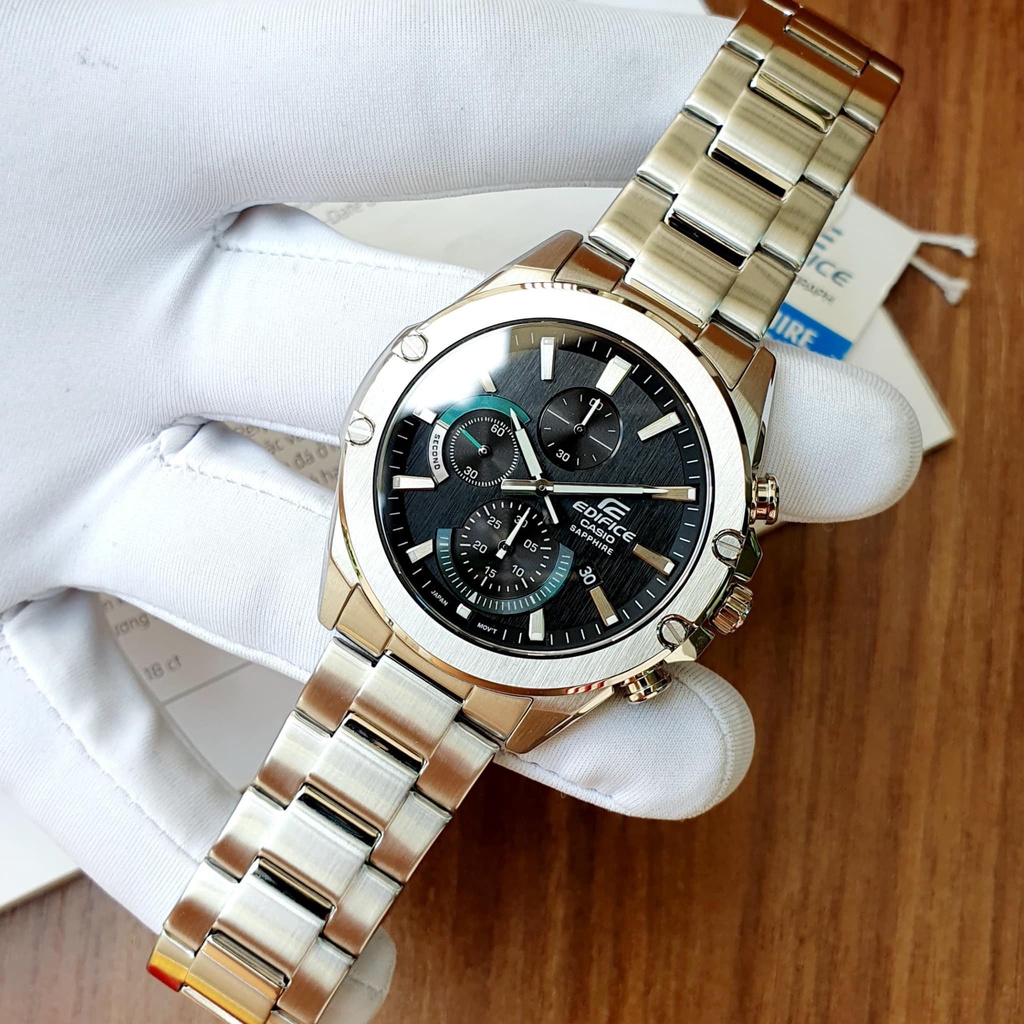 Đồng hồ nam Casio Edifice EFR-S567D-1A - Mặt kính sapphire