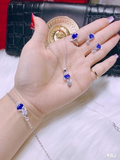 (Siêu rẻ) Bộ hồ ly bạc ta 4 món