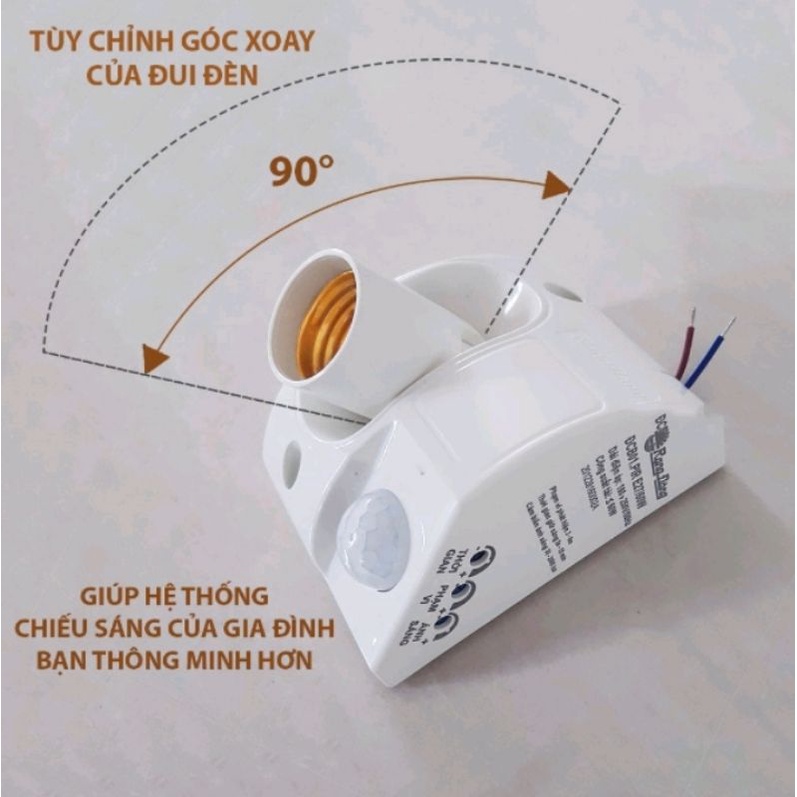 Đui đèn cảm ứng Rạng Đông 300W.Hàng chính hãng