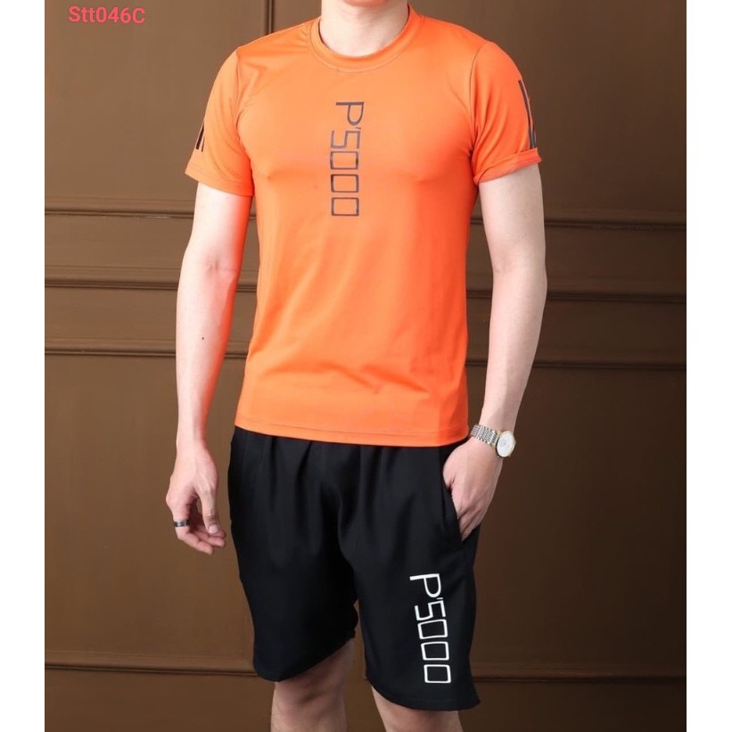 Đồ bộ thể thao nam, set quần áo thể thao nam nữ dáng suông Unisex phối hoạ tiết P5000 phong cách Ulzzang (nhiều màu)