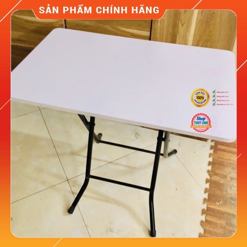 BÀN GẤP CHÂN CAO 71CM, SƠN ĐEN TĨNH ĐIỆN SIÊU BỀN