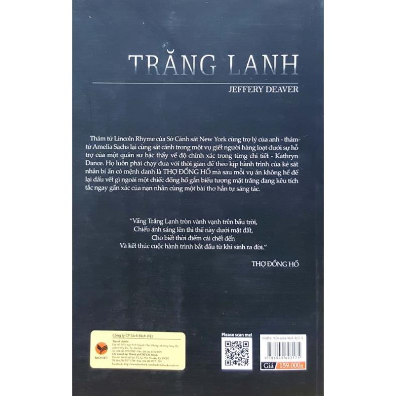 Sách - Trăng Lạnh - Jeffery Deaver - Bách Việt