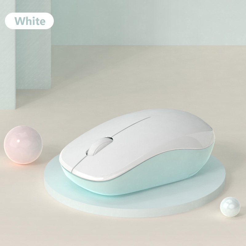 Ultra Chuột Không Dây Mini 2.4G Siêu Mỏng Cho Máy Tính