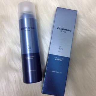 Xịt chống nắng Wellderma 180ml