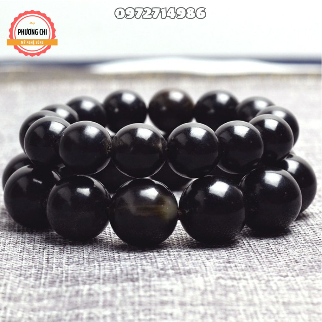 Vòng đeo tay sừng may mắn màu Đen nưa tự nhiên đẹp, Vòng tay phong thủy mang tài lộc về nhà bạn | Mỹ nghệ phương chi