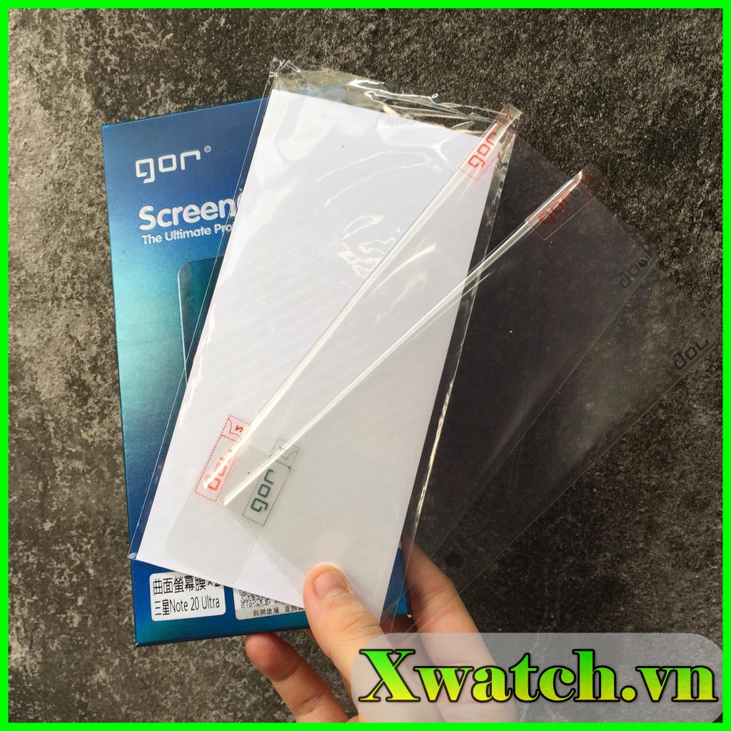 Bộ 2 miếng dán dẻo Gor SamSung S10 S10+ S20 S20+ S20 ultra Note 10 Note 10+ Note 20 ultra Note 9 Note 8 S21 ultra S8+ S9