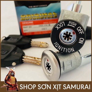 Bộ ổ khoá xe dream 8 cạnh