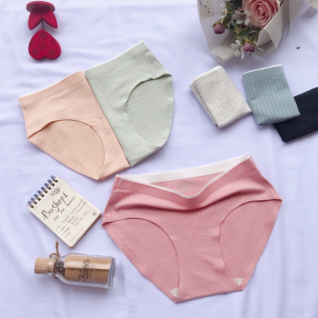 Quần lót cotton không đường may không viền thấm hút mồ hôi cho nữ | BigBuy360 - bigbuy360.vn