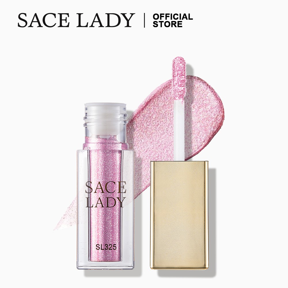 SACE LADY Phấn mắt dạng lỏng kim tuyến lấp lánh cho nữ