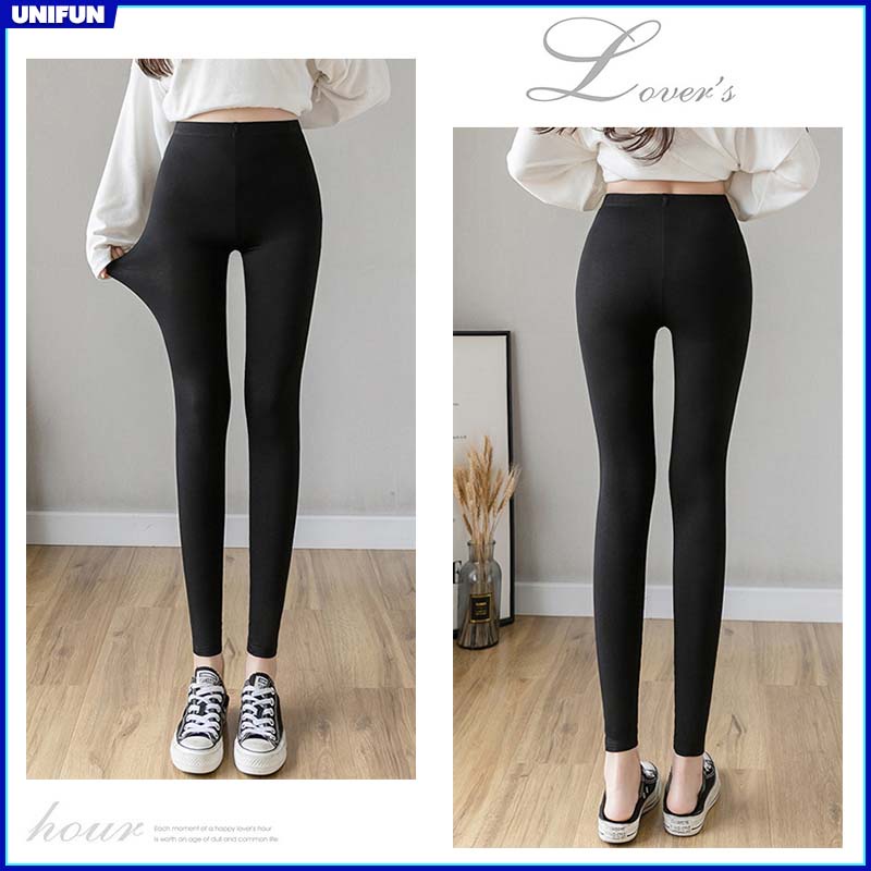 Quần legging UNIFUN đẹp mã TT17 thể thao chất vải Umi Cao Cấp cho dân văn phòng phong cách