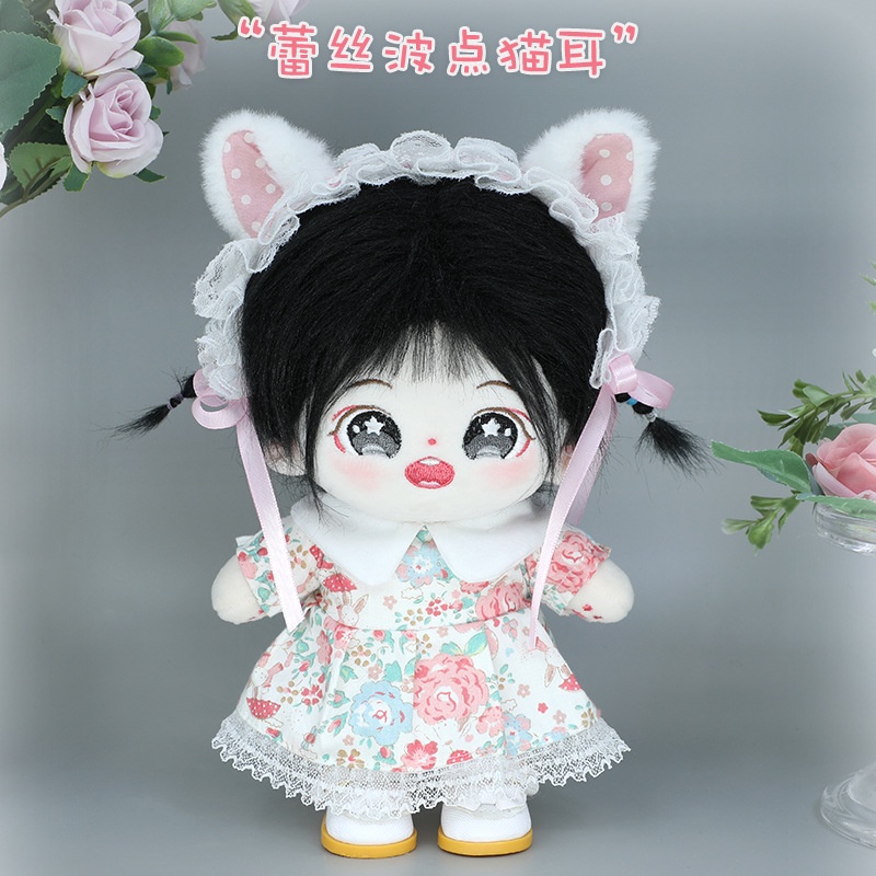 CÀI TÓC TAI THÚ CHO DOLL 20CM - PHỤ KIỆN TAI THÚ OUTFIT DOLL 20CM