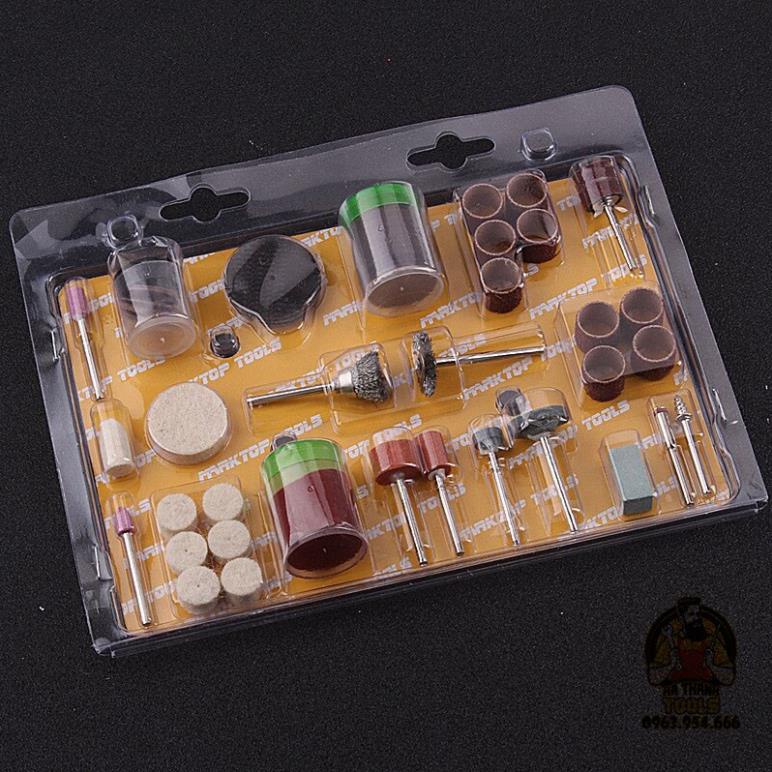 Bộ phụ kiện máy khoan, mài, khắc đa năng 105 pc