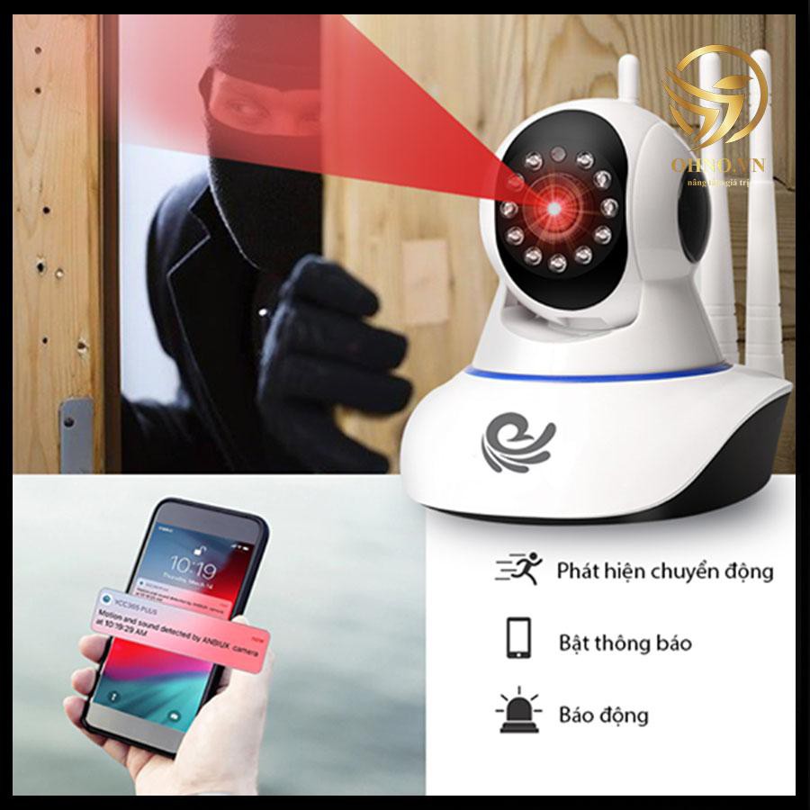 Camera IP Wifi giám sát Carecam XFL200 3 anten 2.0 MPX chống trộm giá rẻ - OHNO Việt Nam | BigBuy360 - bigbuy360.vn