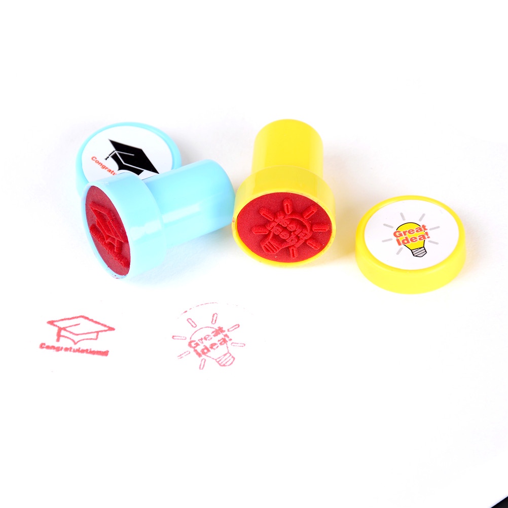 Con Dấu Cao Su In Hình Dễ Thương 0 0 0 0