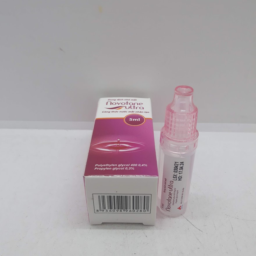 Novotane Ultra - Nước mắt nhân tạo 5ml ( Chính hãng )