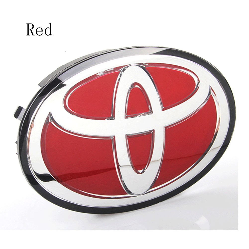Logo Toyota 3D thiết kế sang trọng gắn phía trước xe hơi