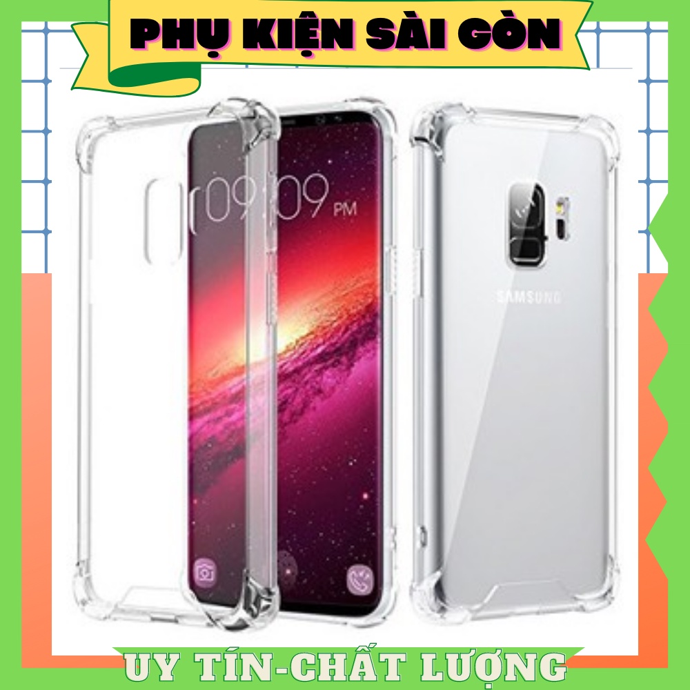 Ốp lưng Samsung Galaxy Note 8, Note 9, Note 10 Pro, S8, S8 Plus, S9, S10 Plus... nhựa dẻo chống sốc- Trong suốt