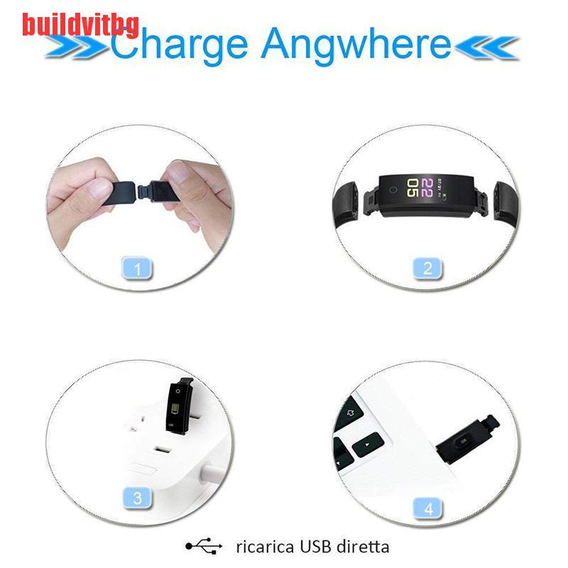 {buildvitbg}115 Plus Waterproof Smartwatch Smart Bracelet Heart Rate Blood Pressure Monitor GVQ