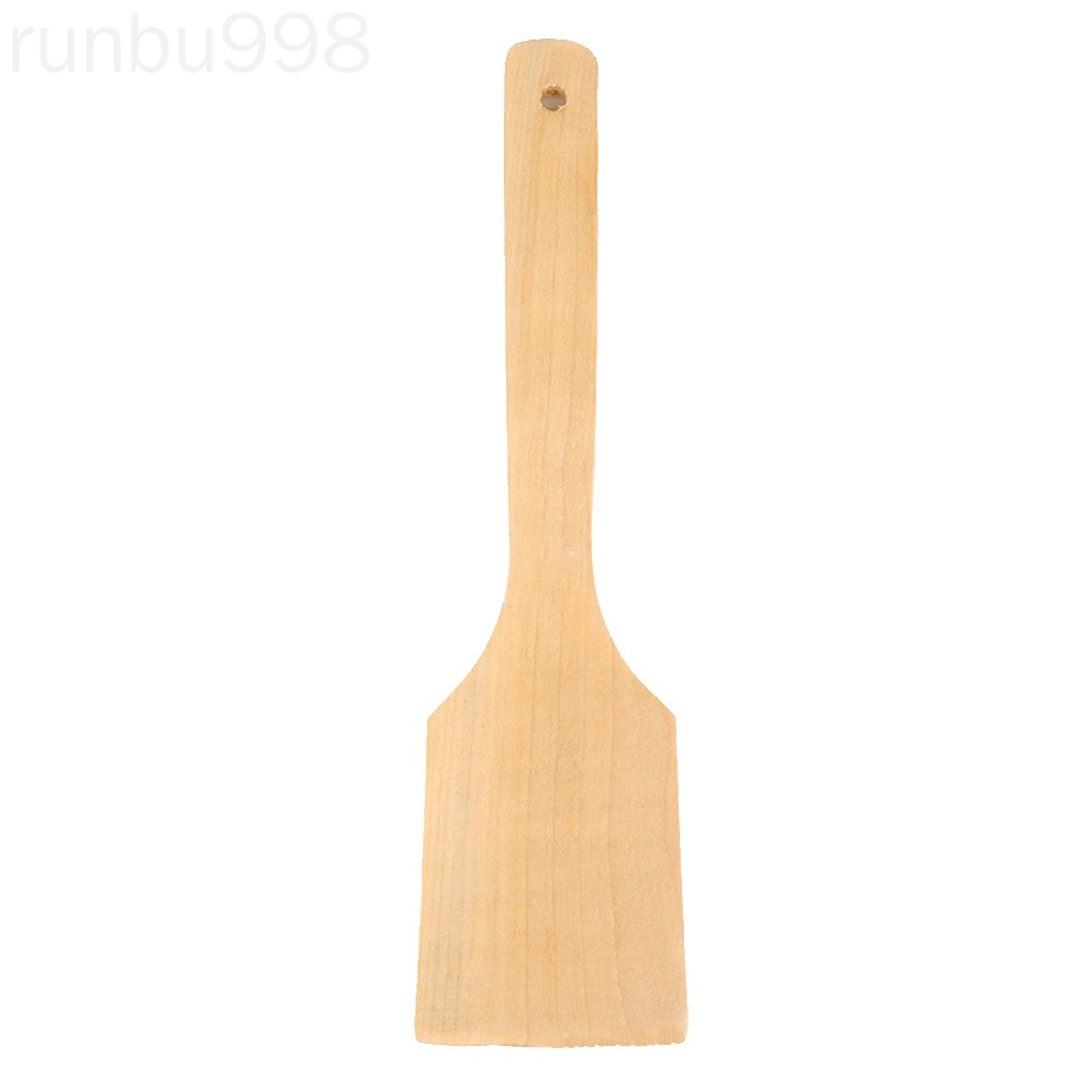 Thìa Gỗ Cán Dài Dùng Trong Nấu Ăn Runbu998