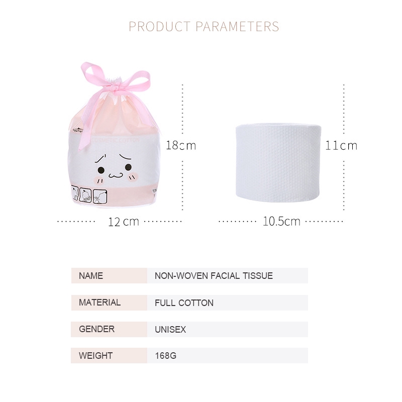 Cuộn khăn giấy lau mặt bằng vải không dệt sử dụng một lần tiện lợi | BigBuy360 - bigbuy360.vn