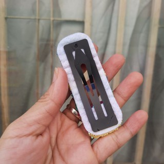 Kẹp tóc vuông 7 màu cầu vồng (Kt:3×8cm)