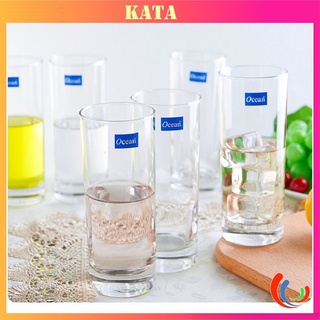 Bộ 06 Cốc Thủy Tinh Thân Cao Chịu Nhiệt Cao Cấp Ocean New York Hi Ball B07811 Dung Tích 320ml