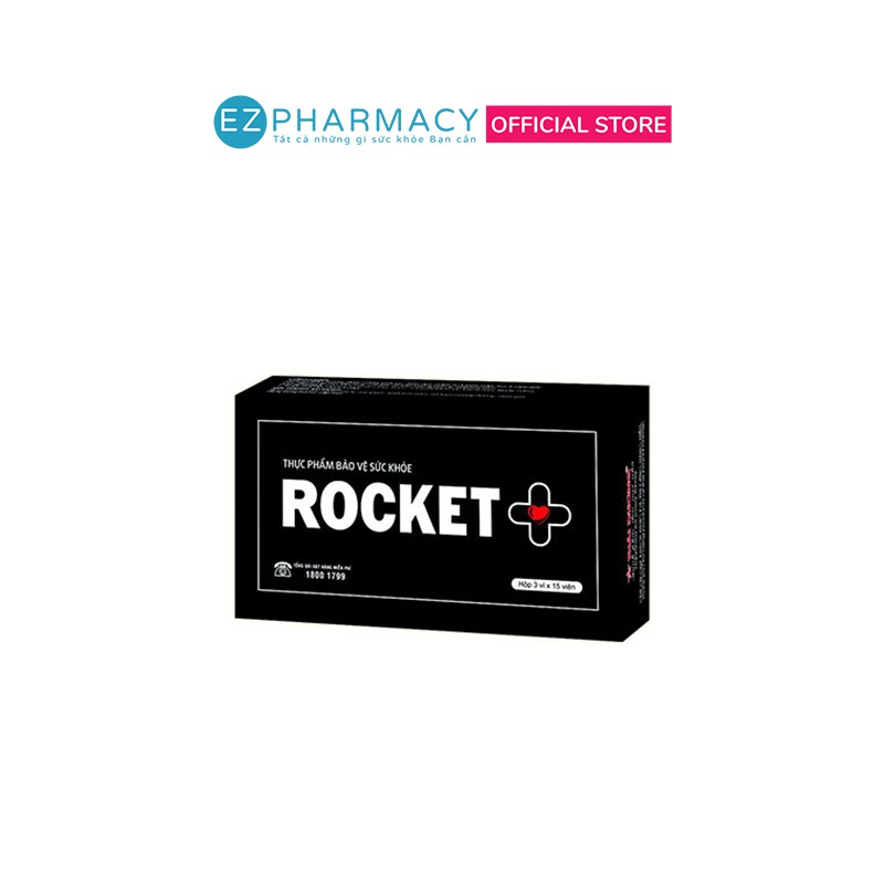 Rocket+ - thực phẩm chức năng cải thiện sinh lý nam