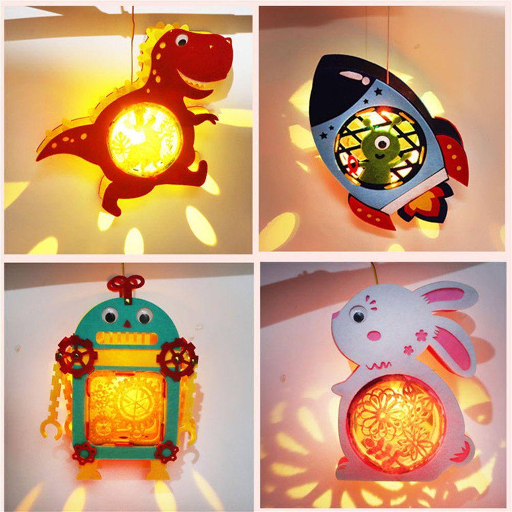 Lồng Đèn Hình Động Vật Dễ Thương Phong Cách Trung Hoa