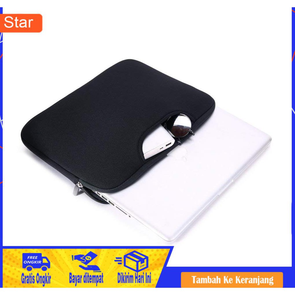 Túi Đựng Laptop Macbook 13 Inch Xk2414 Bằng Cao Su Tổng Hợp Màu Đen | BigBuy360 - bigbuy360.vn