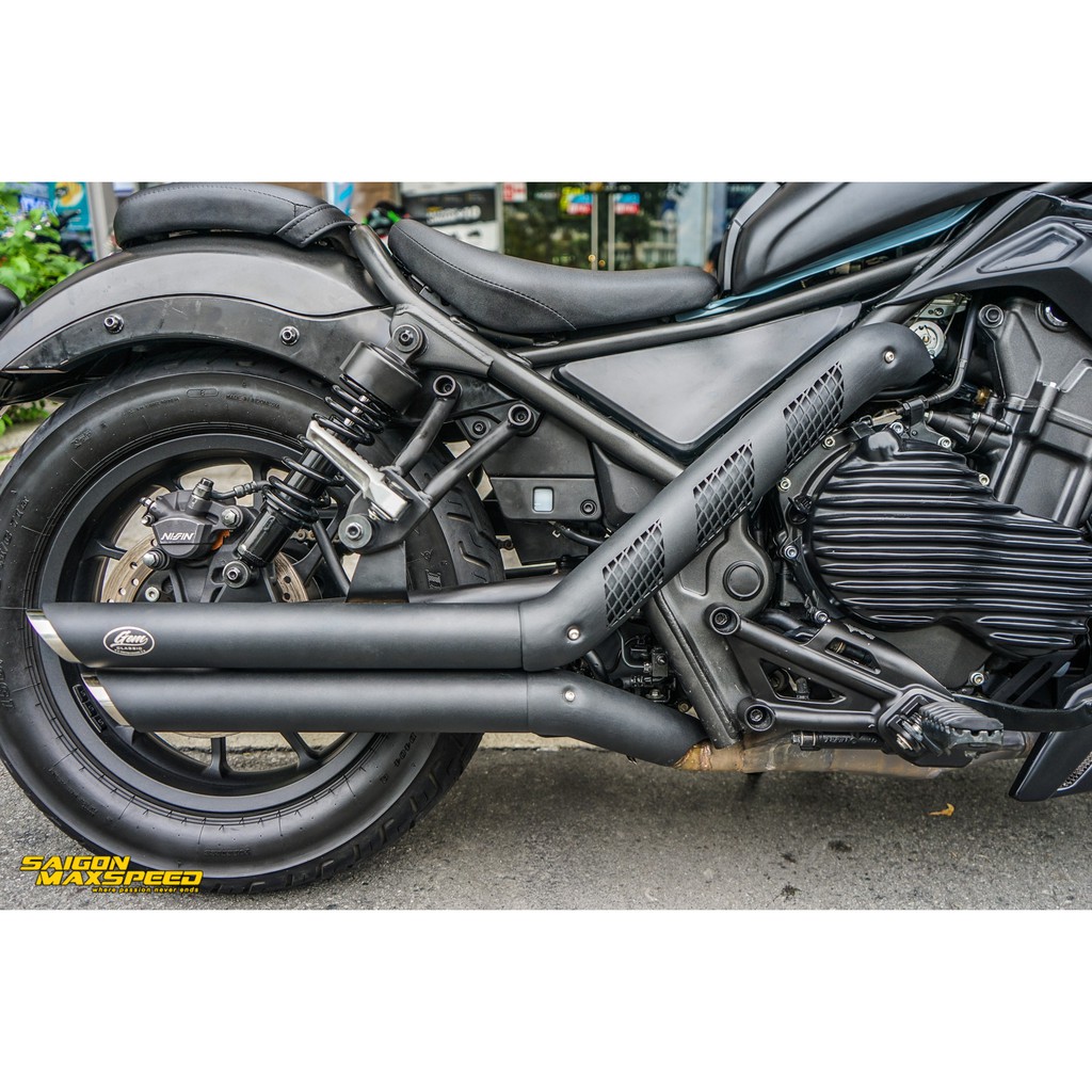 PÔ GEM CLASSIC 2 NÒNG LIMITED SLIP ON HONDA REBEL 300