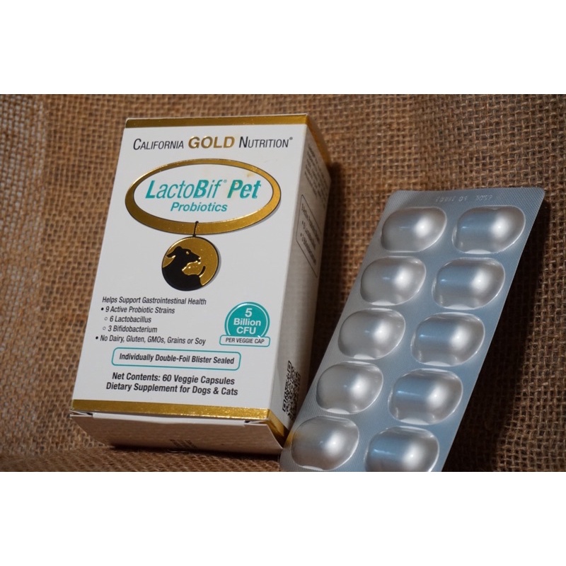 Men vi sinh cho chó mèo bổ sung lợi khuẩn LactoBif Pet