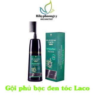 Dầu gội phủ bạc laco black hair 200ml