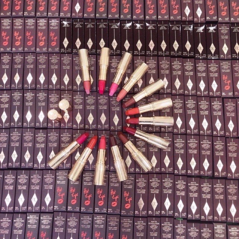 Son Charlotte Tilbury matte full size và size mini chính hãng UK