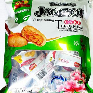 Sỉ 1 Thùng 10 Gói Bánh Jambon cuộn thịt nướng Thanh Hương thơm ngon